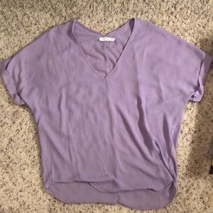 Lush v neck blouse
